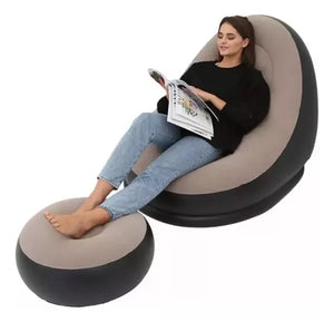 SILLÓN SOFÁ INFLABLE PORTÁTIL